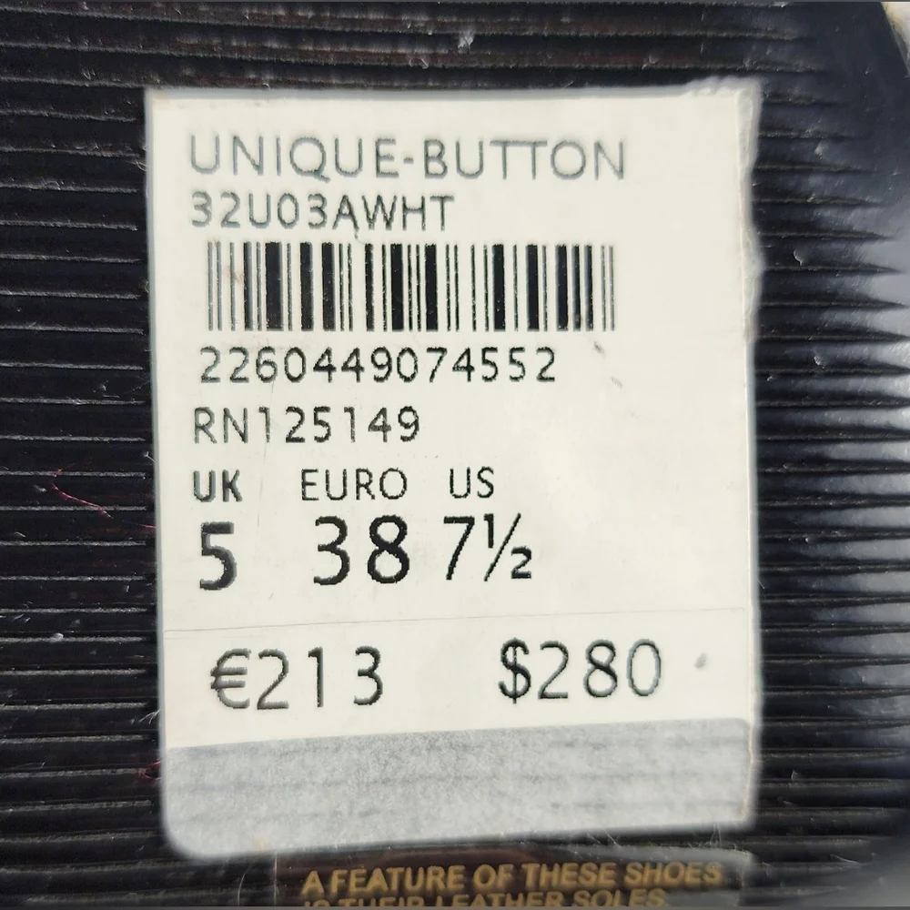 TOP SHOP UNIQUE Vintage Women Ankle Boots Size 7 Natural Material Zip Leather - Picture 7 of 12